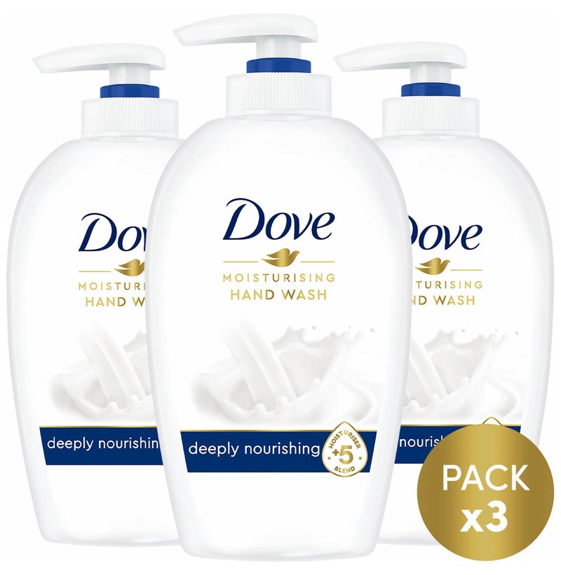دوف غسول اليدين المرطب - مغذي بعمق 3 × 250 مل - Image 1