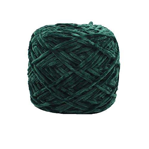 Clisil 16oz500g Knitting Velvet Chenille Yarn for Crochet  Knitting  Bulky Luxury Polyester Yarn for Hat Scarf Sweater Shawl