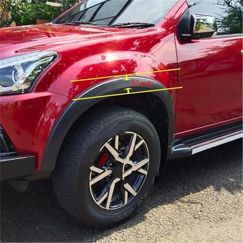 Wivplex Car Fender Flares for Isuzu Mu-X 2017-2020 - Image 5