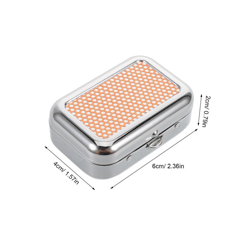 Metal Windproof Portable Ashtray For Car Outdoor Travel Office - Image 3