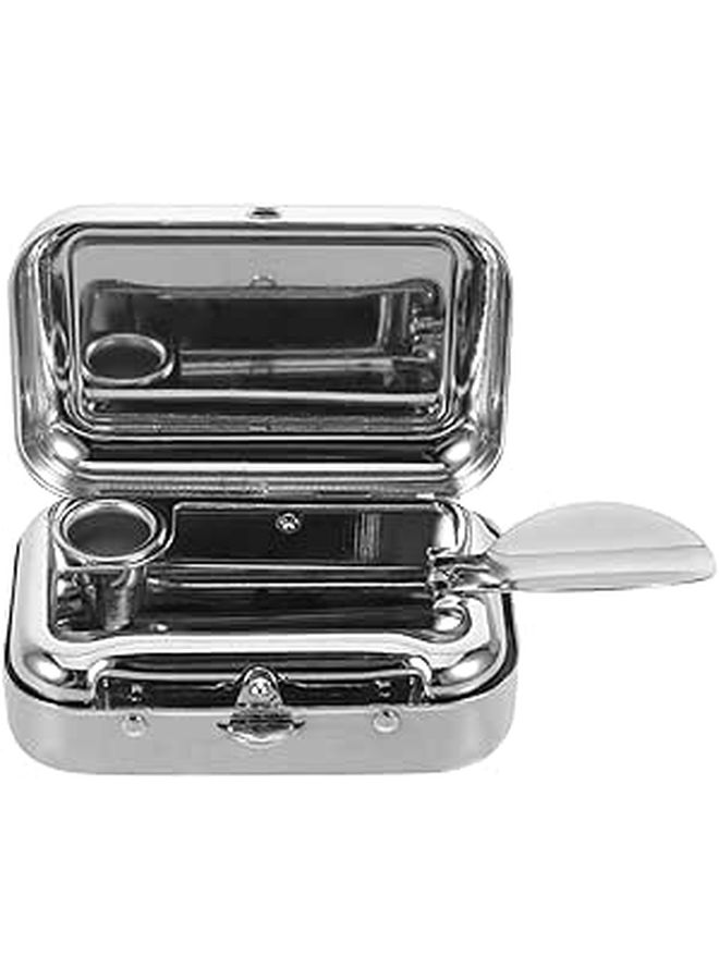 Metal Windproof Portable Ashtray For Car Outdoor Travel Office - Image 1