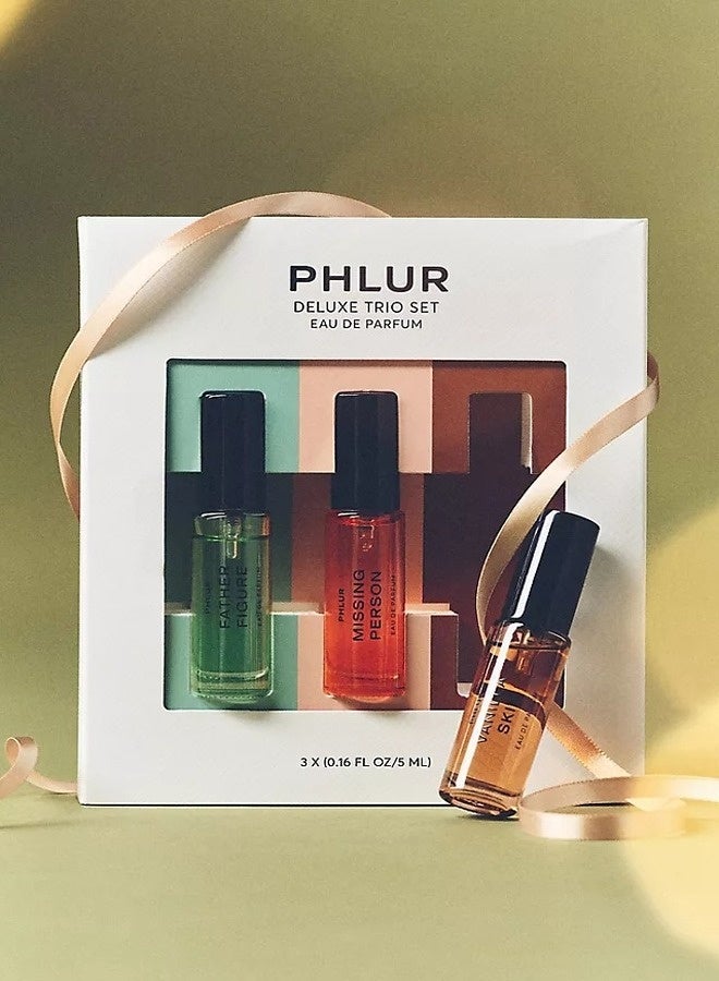 PHLUR فلور ديلوكس تريو  المجموعة – مجموعة ماء عطر بحجم مناسب للسفر - Image 2