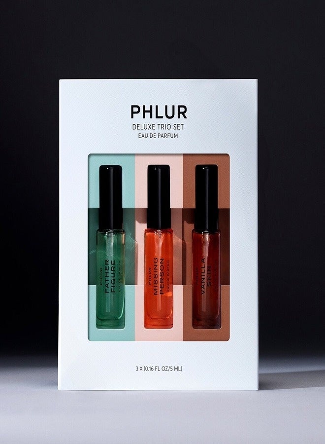 PHLUR فلور ديلوكس تريو  المجموعة – مجموعة ماء عطر بحجم مناسب للسفر - Image 5