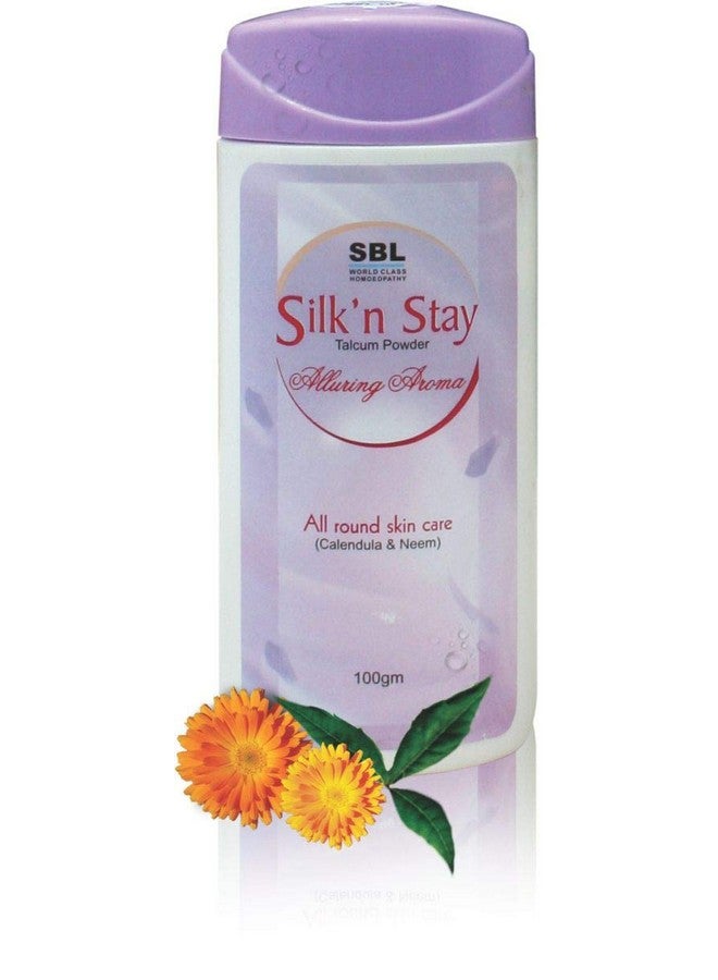 SBL's Silk' n Stay Talcom Powder 100 gms [Pack of 3]