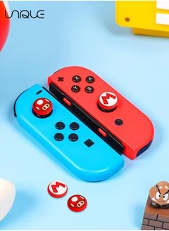 Unique 4Pcs for Nintendo Switch Thumb Grips Cute Cartoon Anime Design Kawaii 3D Silicone Joystick Caps Joycon Controller Button Covers for Nintendo Switch/OLED/Switch Lite for Boys Girls Kids Teens  - Image 4