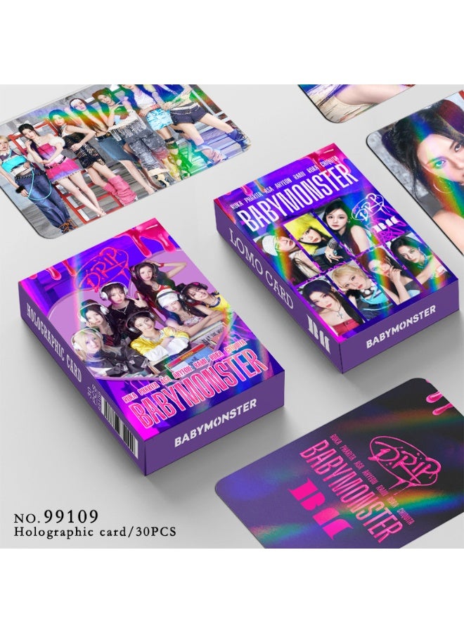 Double Sided Laser Card Babymonster Card Forever Card - Image 2