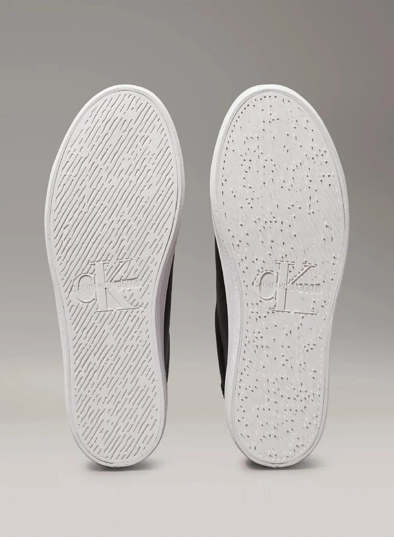 Calvin Klein Black Leather Platform Trainers for Women | Best Price UAE