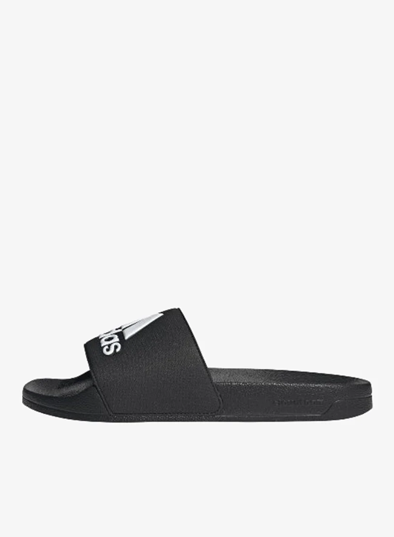 Adidas CBLACK/FTWWHT/CBLACK adilette shower unisex slides  | Best Price UAE