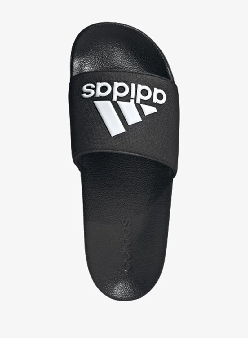 Adidas CBLACK/FTWWHT/CBLACK adilette shower unisex slides  | Best Price UAE