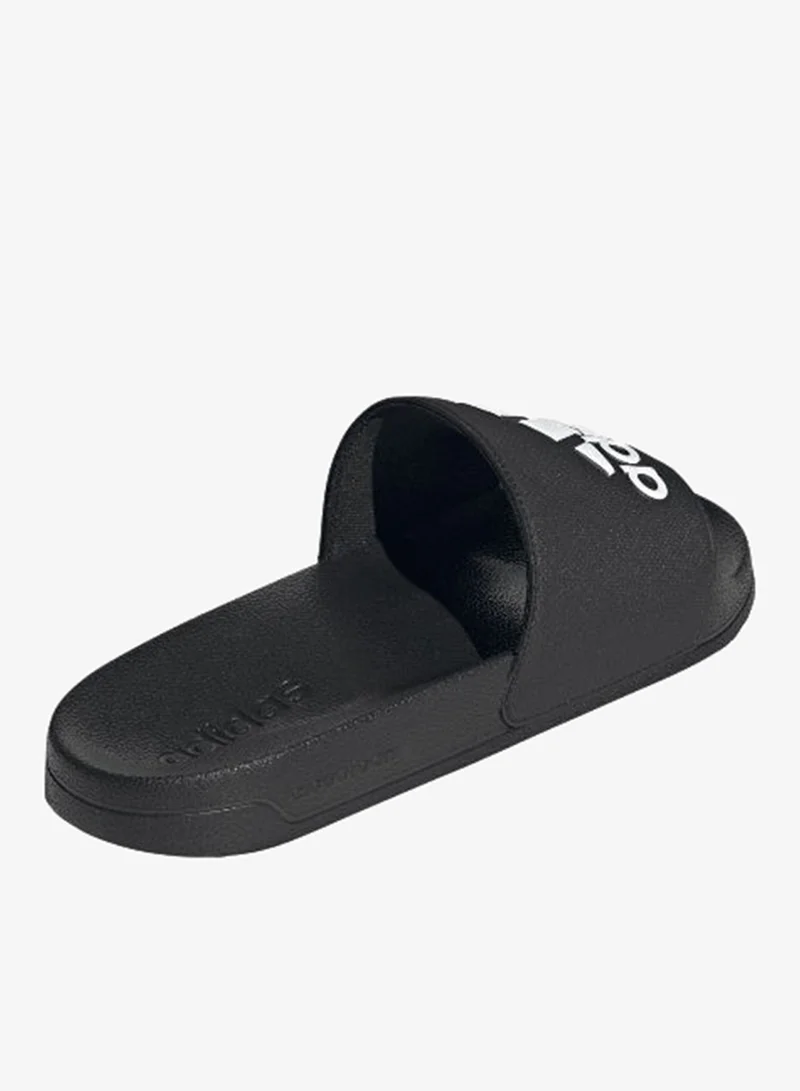 Adidas CBLACK/FTWWHT/CBLACK adilette shower unisex slides  | Best Price UAE