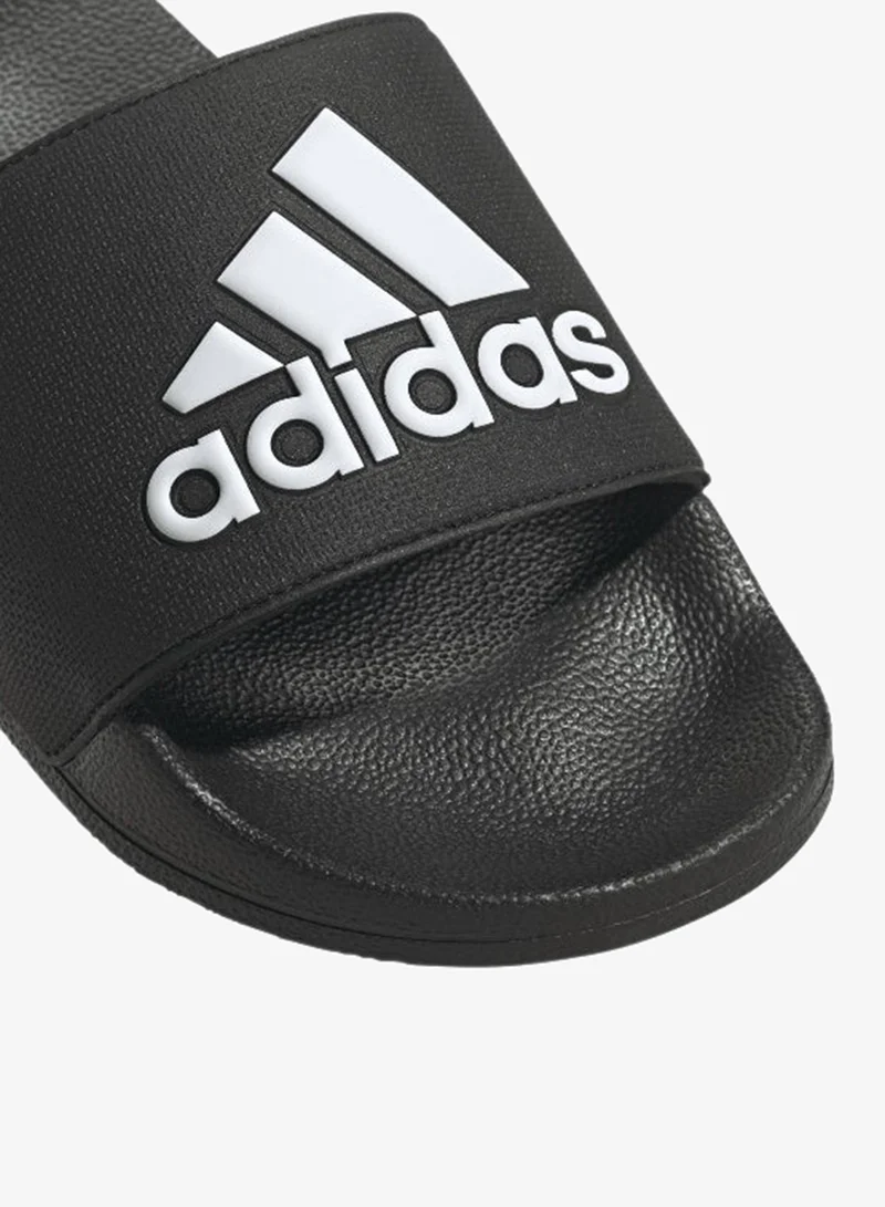 Adidas CBLACK/FTWWHT/CBLACK adilette shower unisex slides  | Best Price UAE