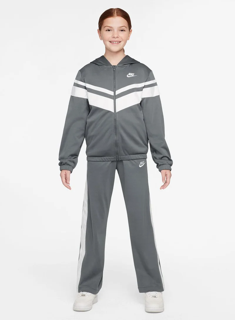 Nike Kids Dri-Fit Mixed Material Track Suit