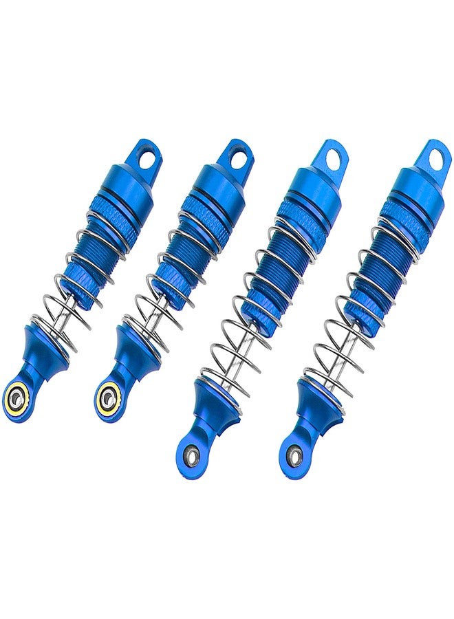 Vgoohobby 4Pack Vgoohobby Shock Absorber Front Rear Damper Suspension Compatible with 1/18 losi Mini T 2.0 Mini-B 2WD RC Stadium Upgrade Parts (Blue) - Image 3