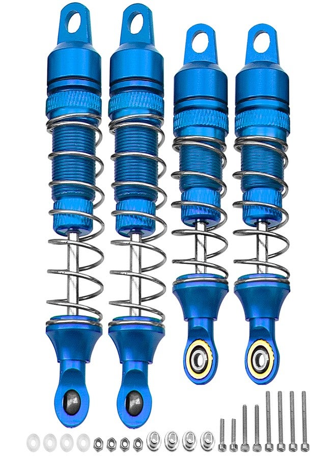 Vgoohobby 4Pack Vgoohobby Shock Absorber Front Rear Damper Suspension Compatible with 1/18 losi Mini T 2.0 Mini-B 2WD RC Stadium Upgrade Parts (Blue) - Image 1