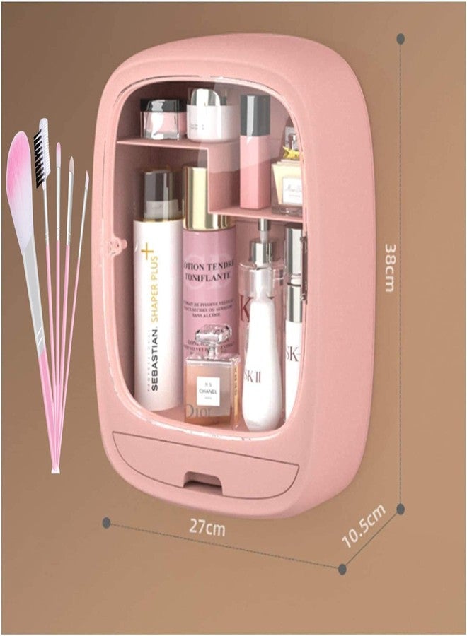 DOXONZ Makeup Brush Set With Makeup box Cosmetic Organizer Case - Image 4