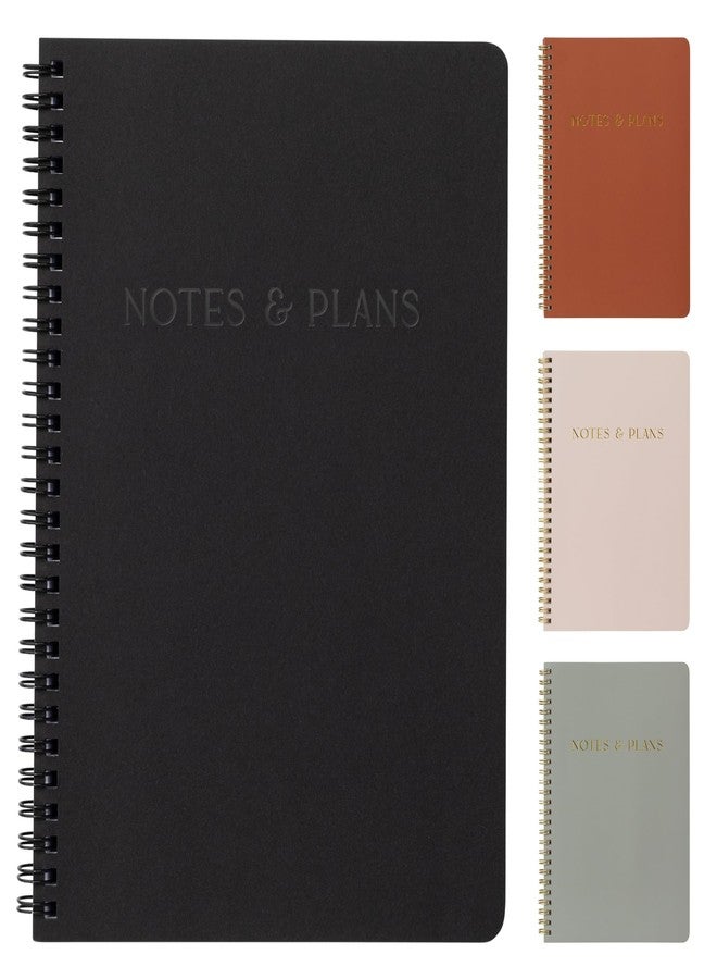 ZICOTO Beautiful Daily Planner And Notebook With Hourly Schedule - Aesthetic Spiral To do List Notepad to Easily Organize Your Tasks And Appointments - Stylish Book And School Or Office Supplies For Women - Image 1
