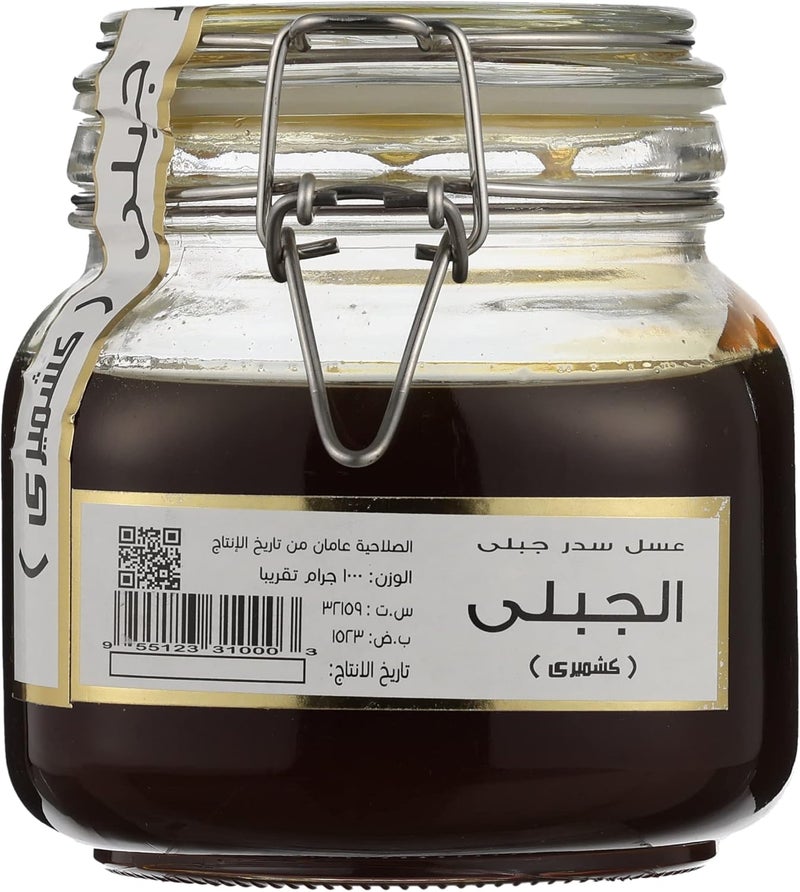 Al-Jabli Authentic Kashmiri Sidr Honey – Rich Flavor & High Quality (Raw, Unpasteurized) – 1 kg