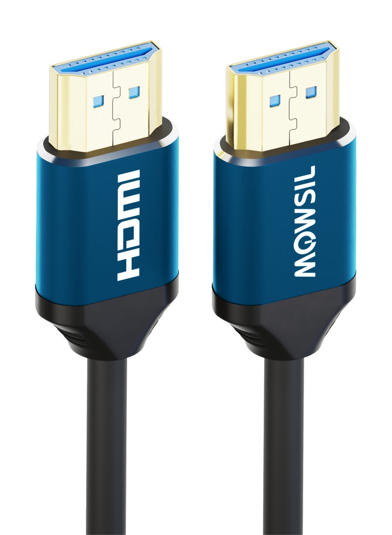 MOWSIL 4K HDMI Cable 2.0 3Mtr, 4K@60Hz HDMI 2.0 18Gbps High-Speed HDMI to HDMI Video Ultra HD 4K HDMI Compatible with MacBook Pro TV Switch Xbox PS5 PC Laptop  - Image 1
