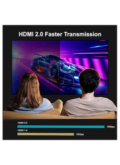 موسل موسيل كيبل 4K اتش دي ام أي 60 هرتز 2.0 مقاس 3 متر  - Image 3