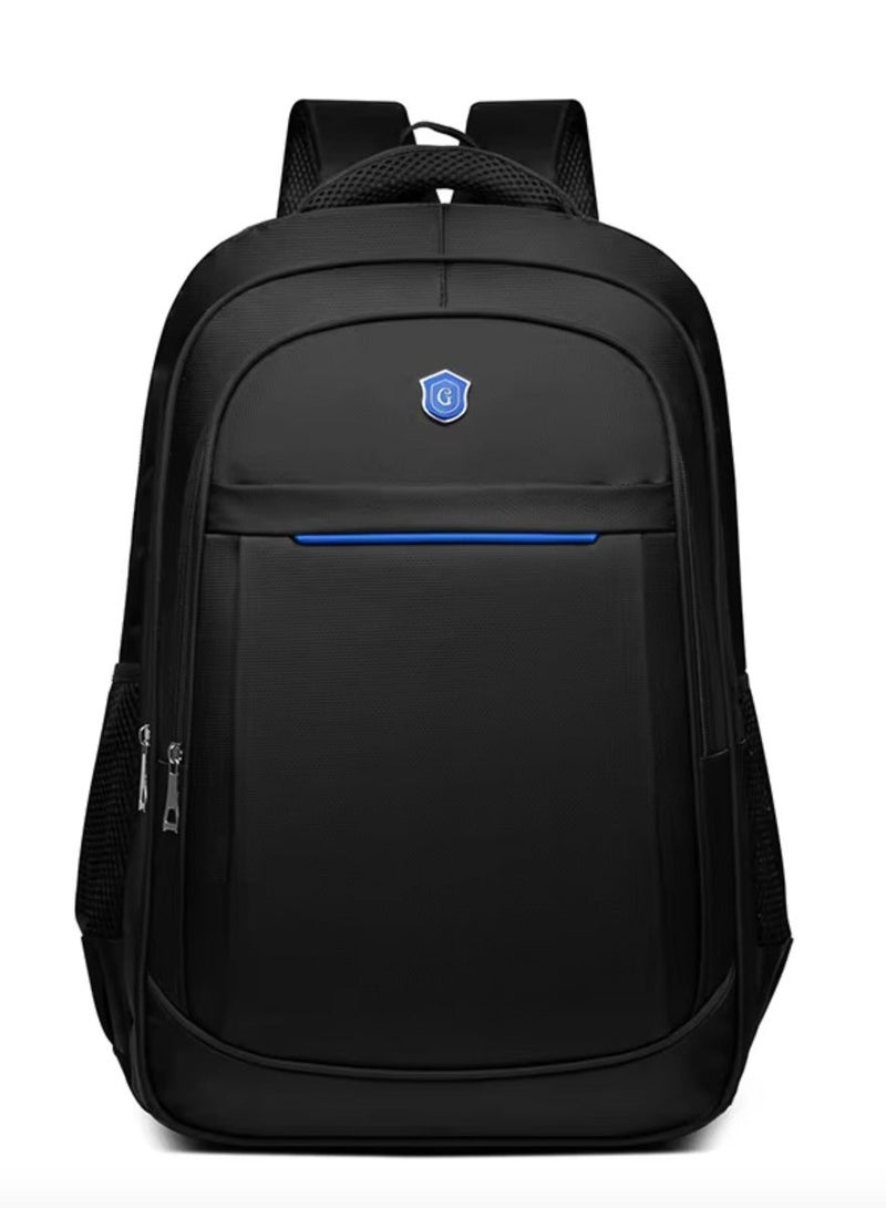 Casual Double Shoulder Backpack High Quality Waterproof with Large Capacity [20-36] Litre, Zipper Closure Good Load-bearing Adjustable Strap Oxd Cloth Wear-resistant and Multi-Function for Travel, Laptop 15.6 inch, College, Luggage,Outdoor and Sports Backpack 60*25*38 cm - Image 1