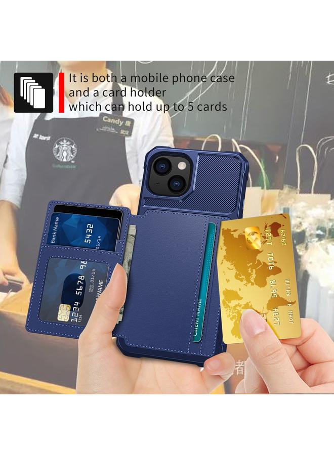 S-TOP Case For iPhone 13 mini Magnetic Wallet Card Bag Leather Case - Image 5