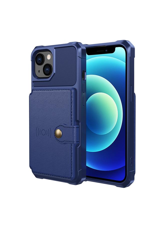 S-TOP Case For iPhone 13 mini Magnetic Wallet Card Bag Leather Case - Image 2