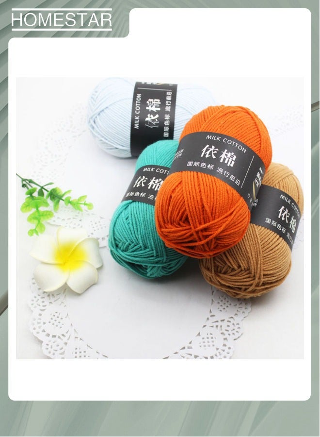 HOMESTAR Soft Yarn Hand Acrylic Knitting Yarn for Knitting Crochet and Crafts, Great for Garments, Sweaters, Scarves, Hats, and Craft Projects - Image 3