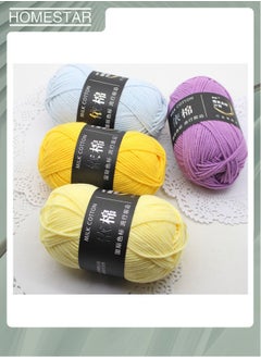 HOMESTAR Soft Yarn Hand Acrylic Knitting Yarn for Knitting Crochet and Crafts, Great for Garments, Sweaters, Scarves, Hats, and Craft Projects  - Image 4