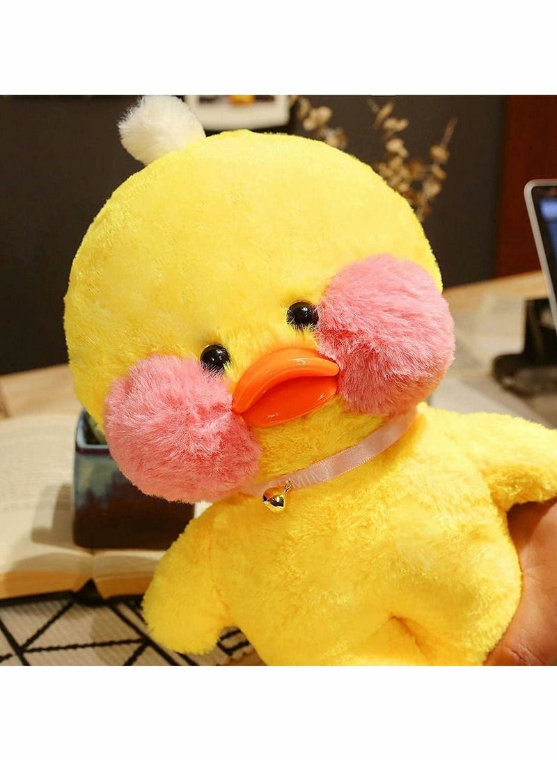 Y&D Duck Stuffed Animal Toy Yellow Soft Plush for Kids Girls DIY Hugglable with Cute Hat and Costume Best Gifts Duckling  - Image 2