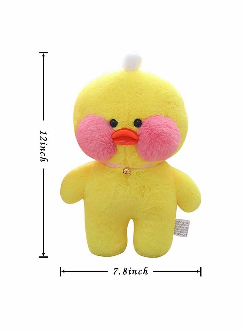 Y&D Duck Stuffed Animal Toy Yellow Soft Plush for Kids Girls DIY Hugglable with Cute Hat and Costume Best Gifts Duckling  - Image 5