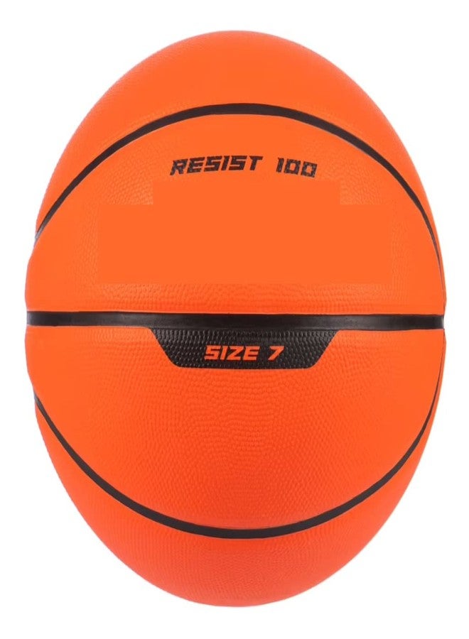 Decathlon Basketball Ball Size 7 Indoor and Outdoor R100 Orange - Image 2