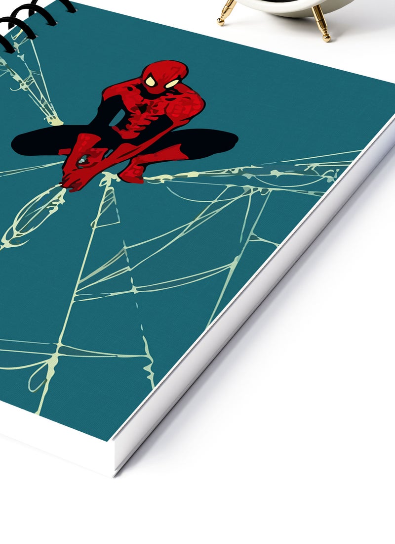 LOUD UNIVERSE Spiral A4 Notebook Spider Man Minimal Scene Avengers Peter Parker MCU - Image 4