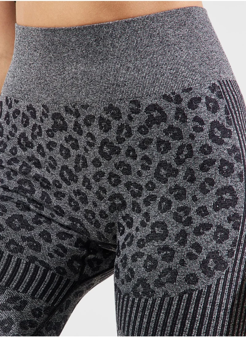 FRWD Animal Print High Waist Leggings
