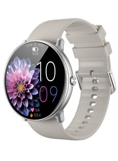 Korean Brand Smart Watch Y6，Business Smartwatch, Waterproof Fitness Watch, Bluetooth Calling, Compatible with Android and iOS, Smart Watch for men, AMOLED Display, Heart Rate Monitoring, Silver