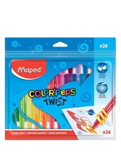 Maped Color'Peps Twist Colouring Crayons Pack Of 24 - pzsku/Z81B06295375F5CCB2985Z/45/_/1728569514/3216672e-0b6e-4562-95c2-d478528650e1