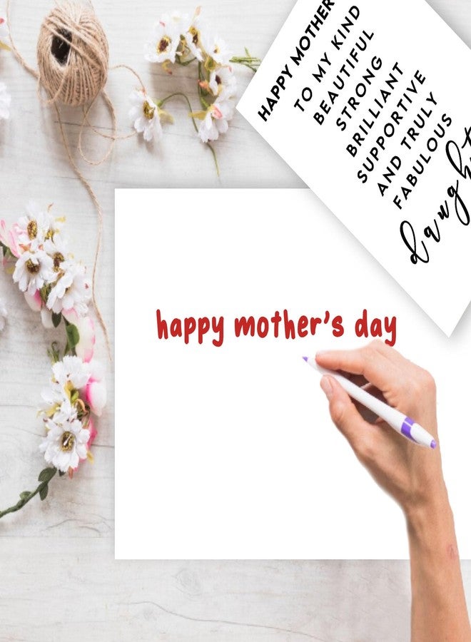 MQMRYeto Happy Mother's Day Card for Daughter, Daughter Mothers Day Gift from Mother, Heartfelt Mother’s Day Card for Daughter - Image 3