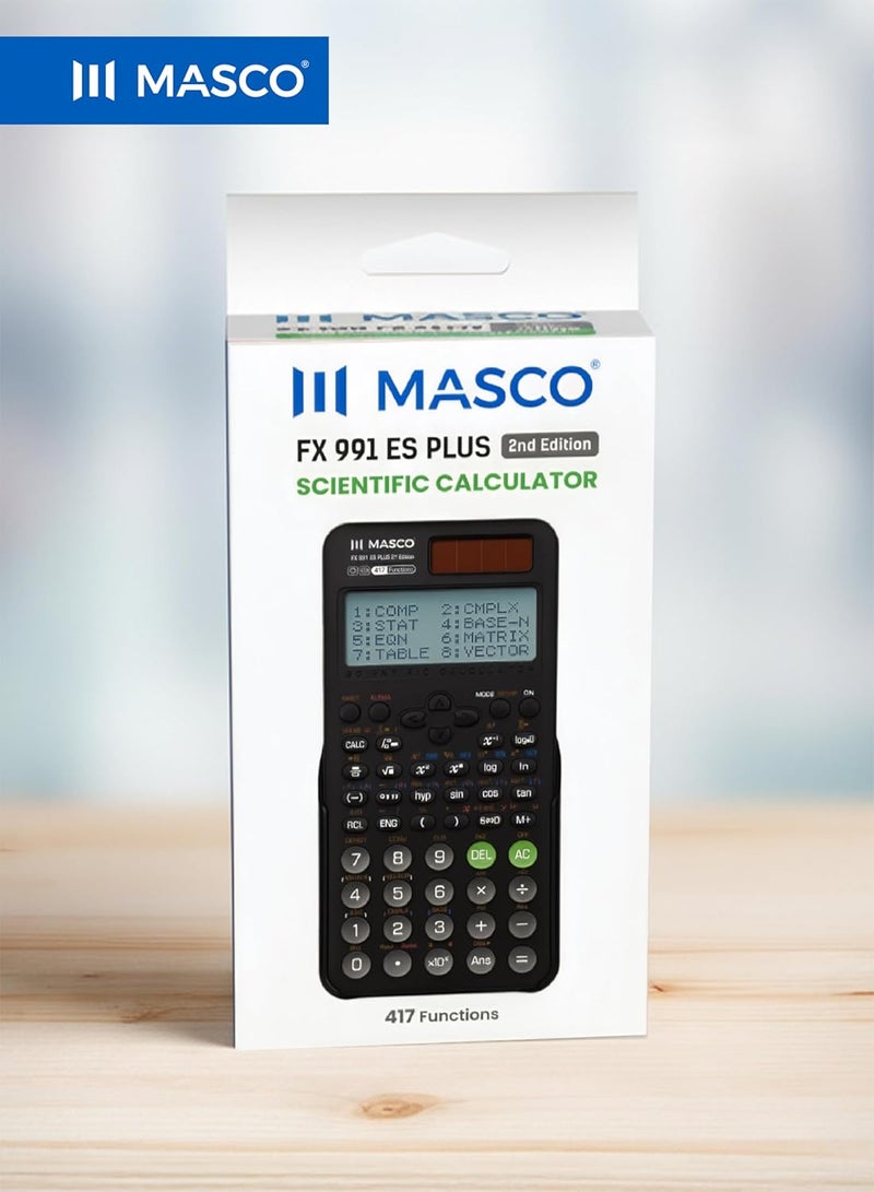آلة حاسبة علمية FX-991ES Plus (الإصدار الثاني)، 417 وظيفة - Image 2