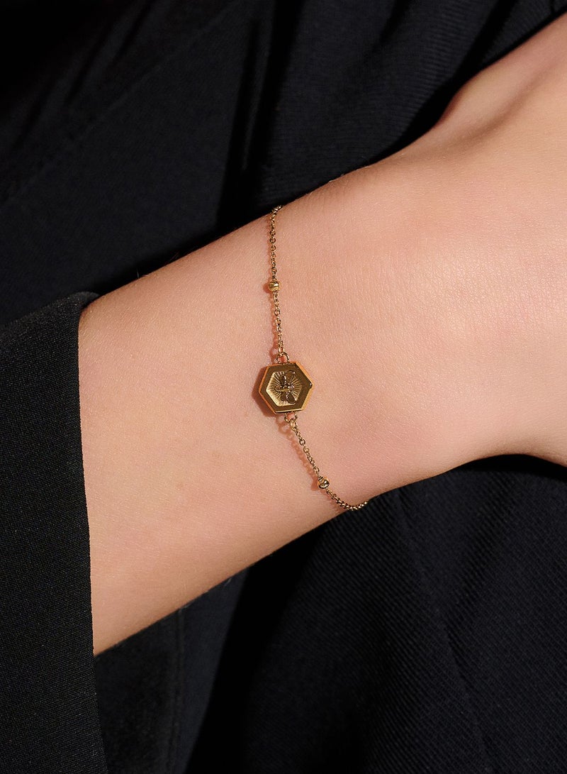 اوليفيا بورتون سوار مزين برسمة بجعة وسلسلة براقة كريستال - Image 4