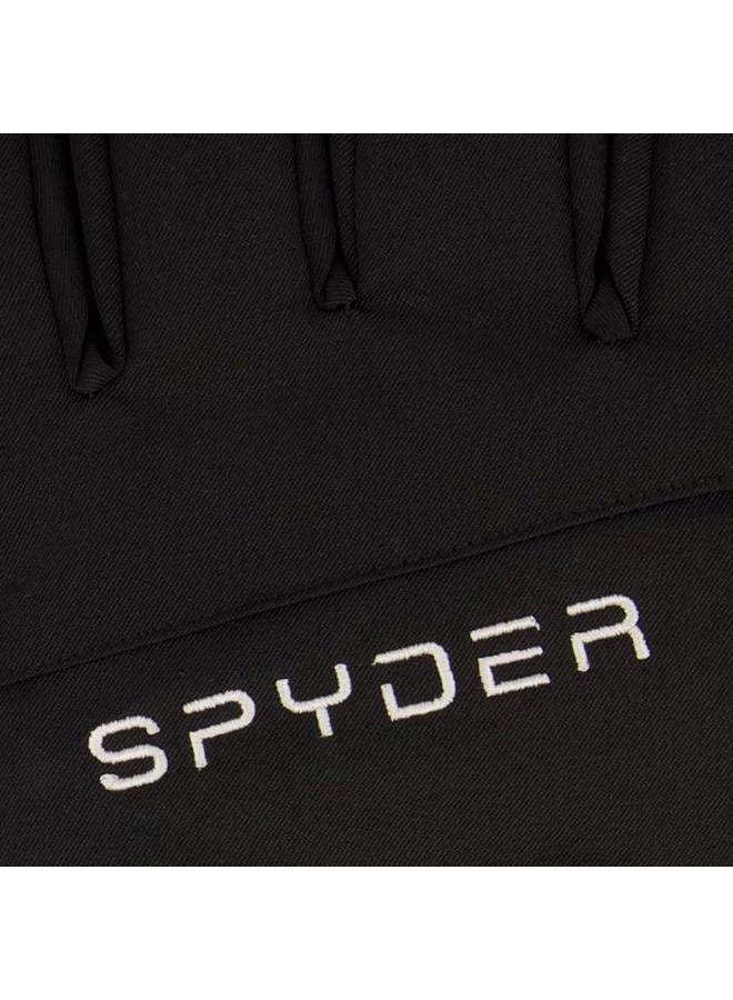 Spyder Mens Insulated Winter Snow Gloves, Black, M - Image 3