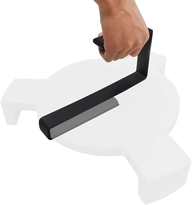 Quantfire Big Green Egg Accessories Plate Setter Lifter,BBQ Heat Deflector Tools for Medium,Large Big Green Egg Pizza - Image 1