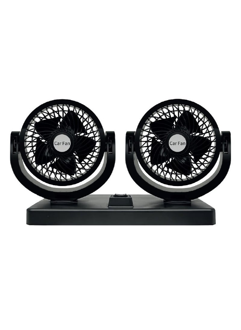 Denx Car Fan With A Strong Performance That Guarantees The Distribution Of Air In Two Directions  - Image 5