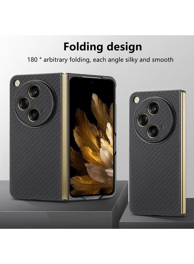 erorex Case For OPPO Find N3 Carbon Fiber All-inclusive Shockproof Phone Case - Image 2