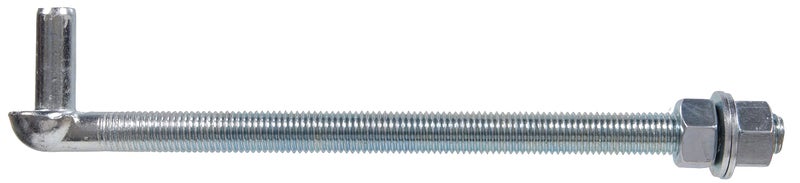 هاردوير_إسنشالز خطاف براغي بوابة من هاردوير إسينشالز 851914، مقاس 3/4 بوصة × 12 بوصة، أبيض - Image 1