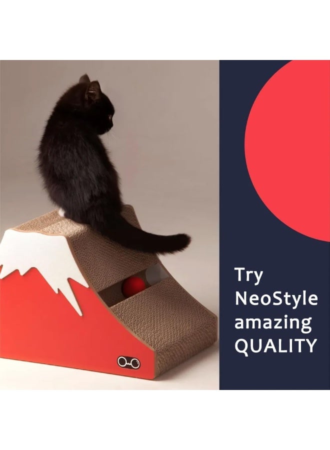 Neostyle NeoStyle Cat Scratching Board, Scratch-resistant and Wear-resistant, Not Falling off the Chip Multifunctional Vertical Cat Climbing Frame (snowy mountain) - Image 5
