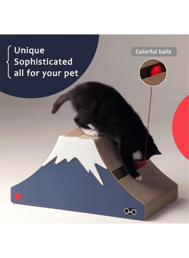 Neostyle NeoStyle Cat Scratching Board, Scratch-resistant and Wear-resistant, Not Falling off the Chip Multifunctional Vertical Cat Climbing Frame (snowy mountain) - Image 3