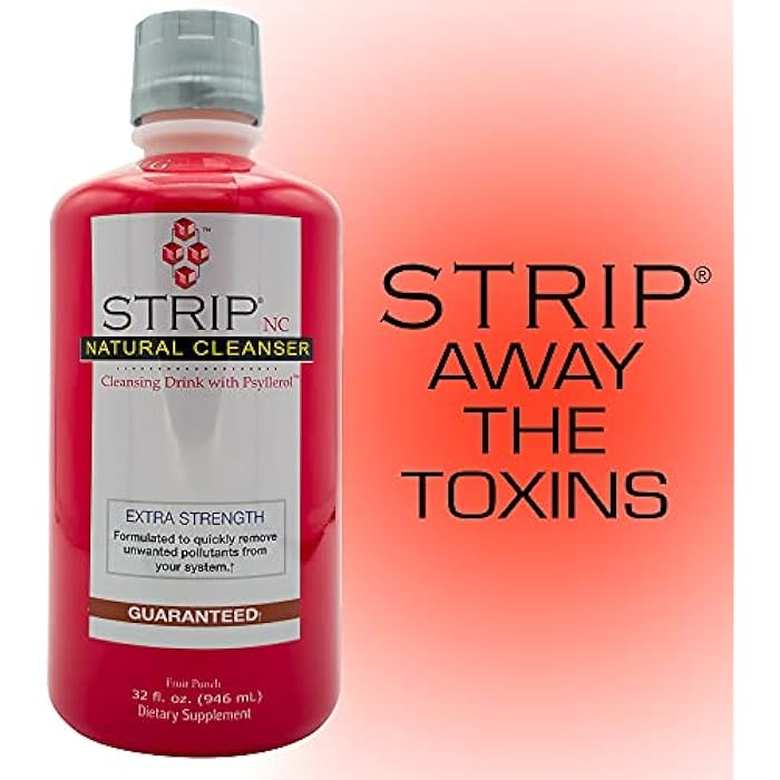 Wellgenix Strip NC Herbal Cleanse Detox Drink, Fast-Acting Body Detox, 32 Fl Oz, Premium Detoxifier for Quick Flush Toxin Removal, Extreme Cleanse Detox, Fruit Punch Liquid - Image 5