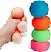 Kicko Sensory Squeeze Balls 4 Pack 2 Inch Colorful Soft Stretchy Stress Balls Assorted Novelty and Gag Toys Party Favors Bag Stuffers Gift Ideas Fidget Toys Stress Relievers - Image 3