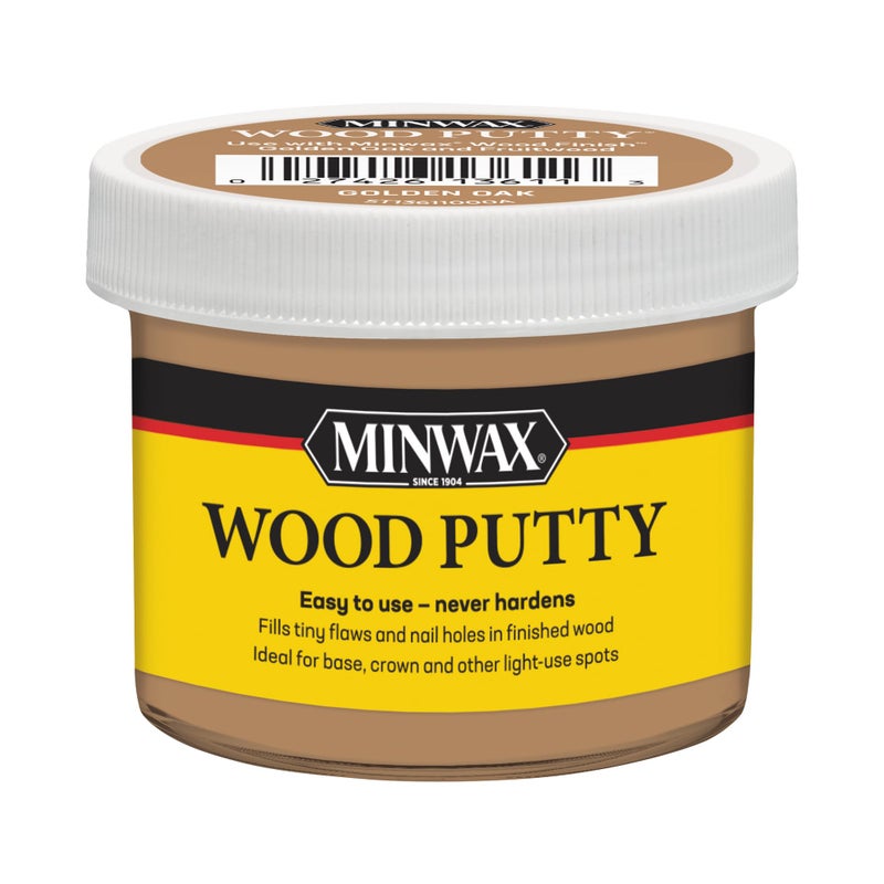 Minwax Wood Putty, Golden Oak, 3.75 oz. - Image 1