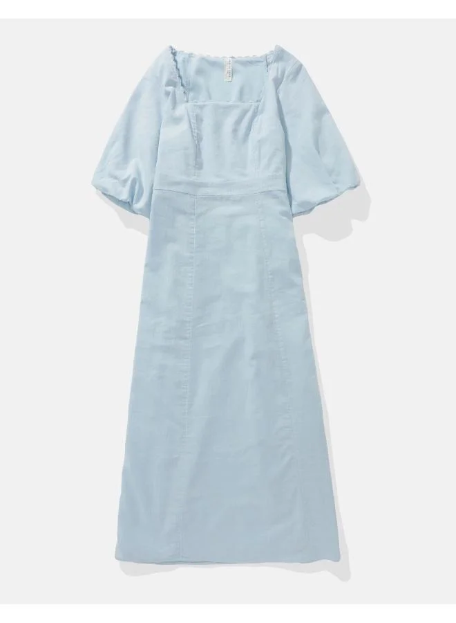 American Eagle Blue Midi Dress