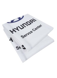 HYUNDAI Hyundai Service Center Car Seat Cover, Universal Car Seat Dust Dirt Protection Cover Extra Protection For Your Seat 2 pcs Set  - Image 1